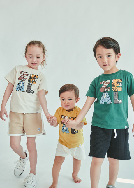 LEAGUE OF OUTSTTANDING KIDS LOOK by BEAMS mini