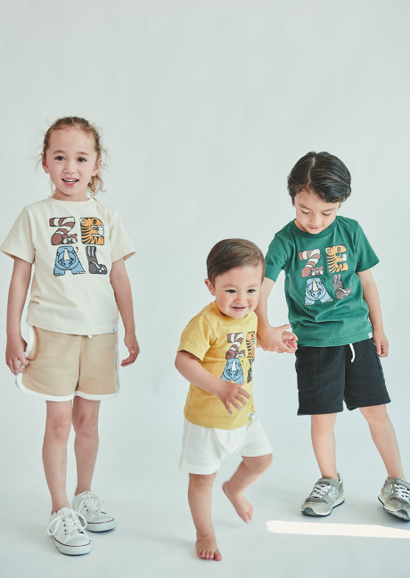 LEAGUE OF OUTSTTANDING KIDS LOOK by BEAMS mini