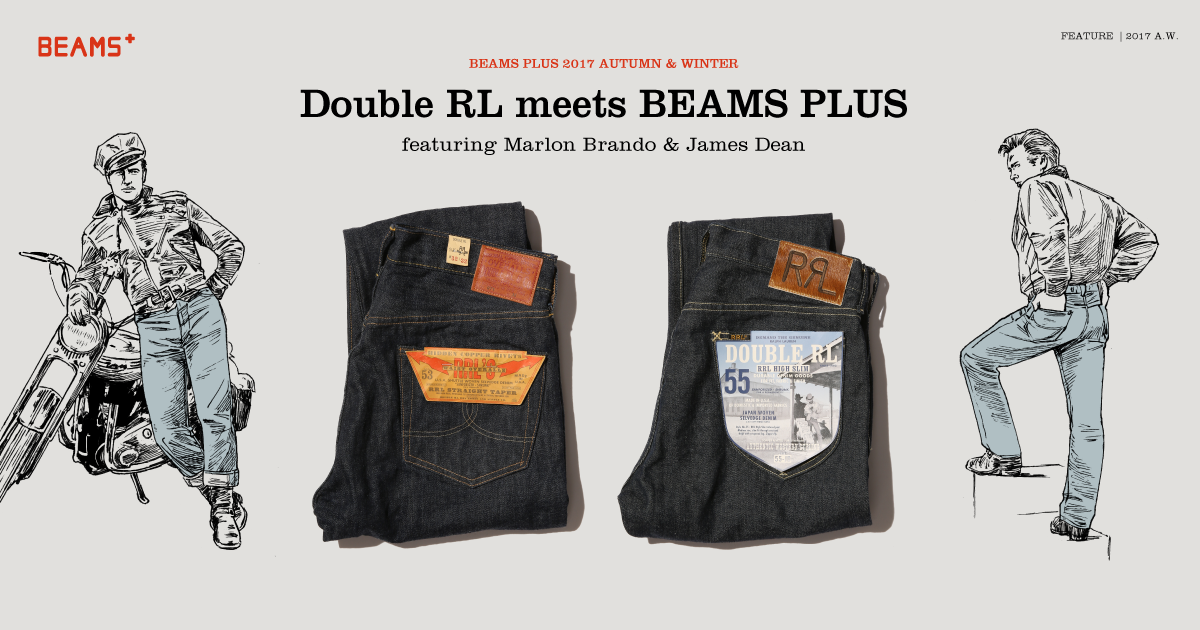 Double RL meets BEAMS PLUS | BEAMS PLUS