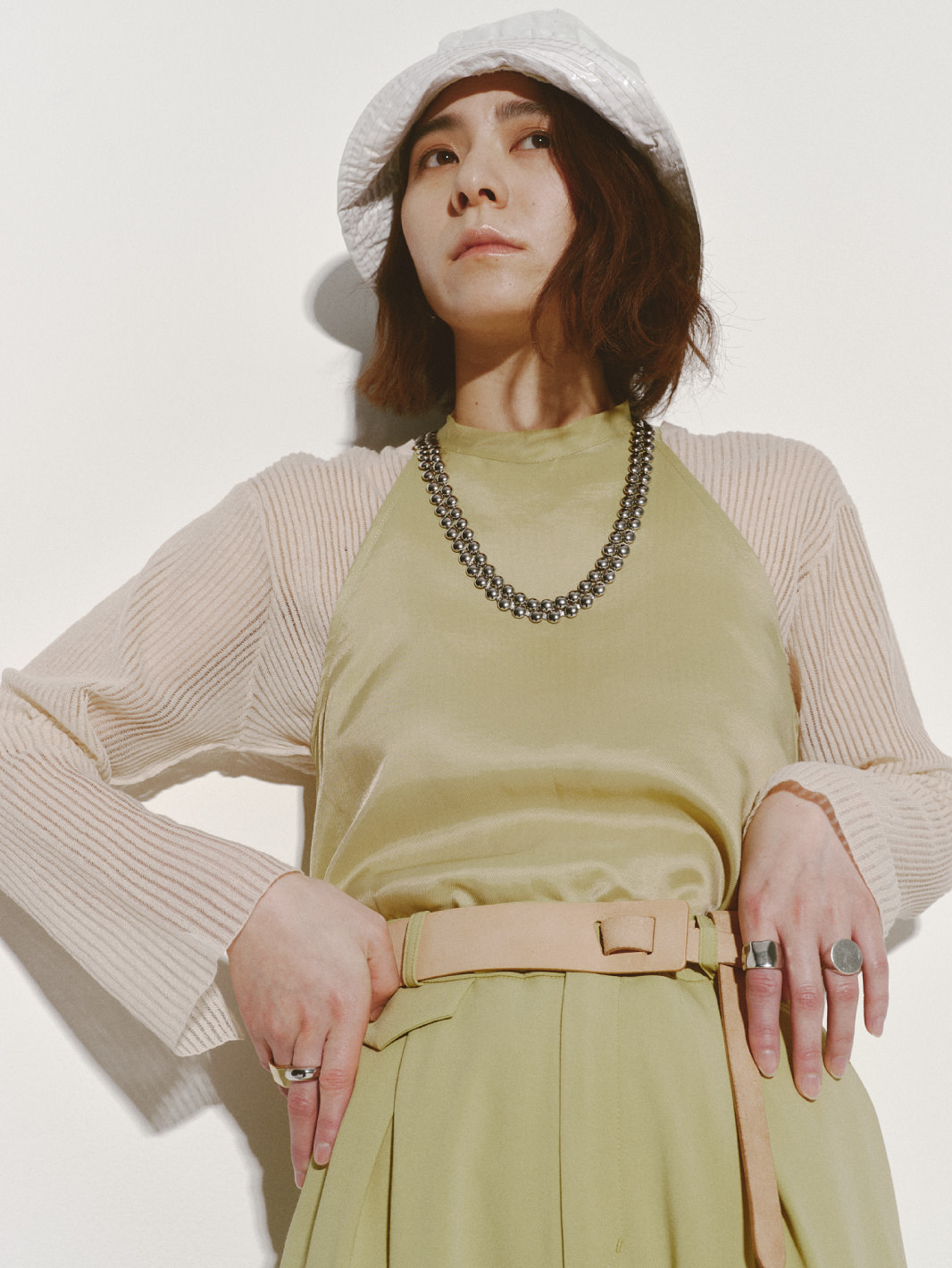 Ray BEAMS Spring & Summer 2021 Season Styling vol.2 Cozy & Chic, Conjunction And The New Age Strollers RB_April_Look No.2 Aki Furuie
			VillD Director&Designer 163(cm)