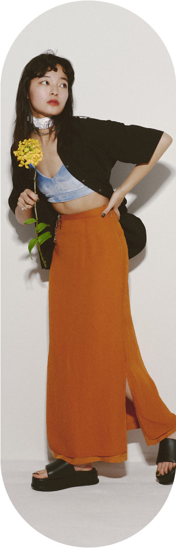 Ray BEAMS Spring & Summer 2021 Season Styling vol.2 Cozy & Chic, Conjunction And The New Age Strollers RB_April_Look No.6 Ichie
			Model 170(cm)