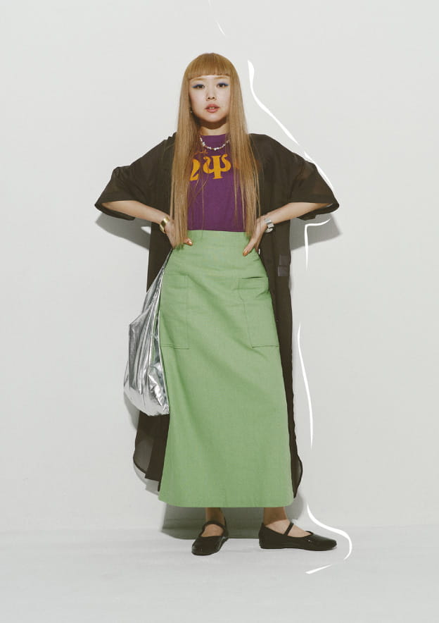 Ray BEAMS Spring & Summer 2021 Season Styling vol.3 Cozy & Chic, Conjunction And The New Age Strollers RB_May_Look No.8 Sakiko Fujii
			Ray BEAMS PR 165(cm)