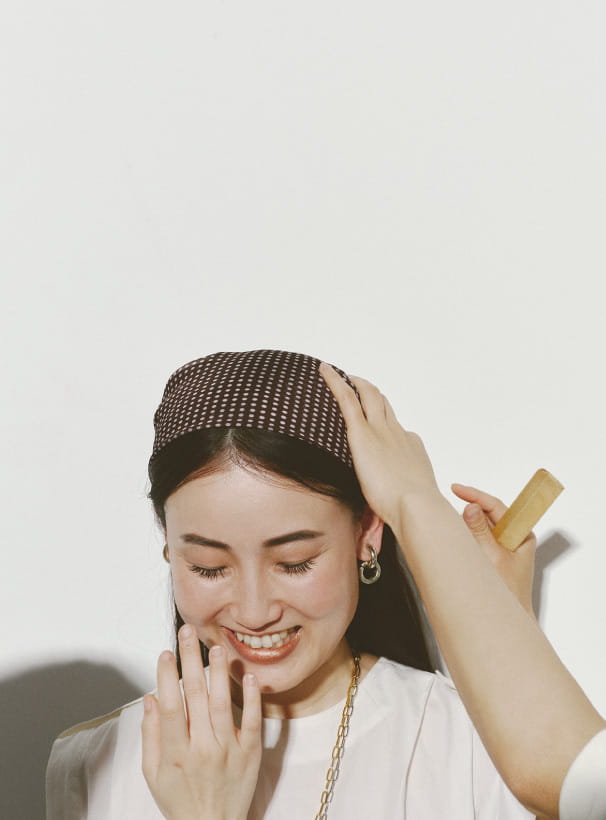 Ray BEAMS Spring & Summer 2021 Season Styling vol.3 Cozy & Chic, Conjunction And The New Age Strollers RB_May_Look No.5 Fukumi Tate
			BEAMS Shinmarunouchi Shop Staff 168(cm)