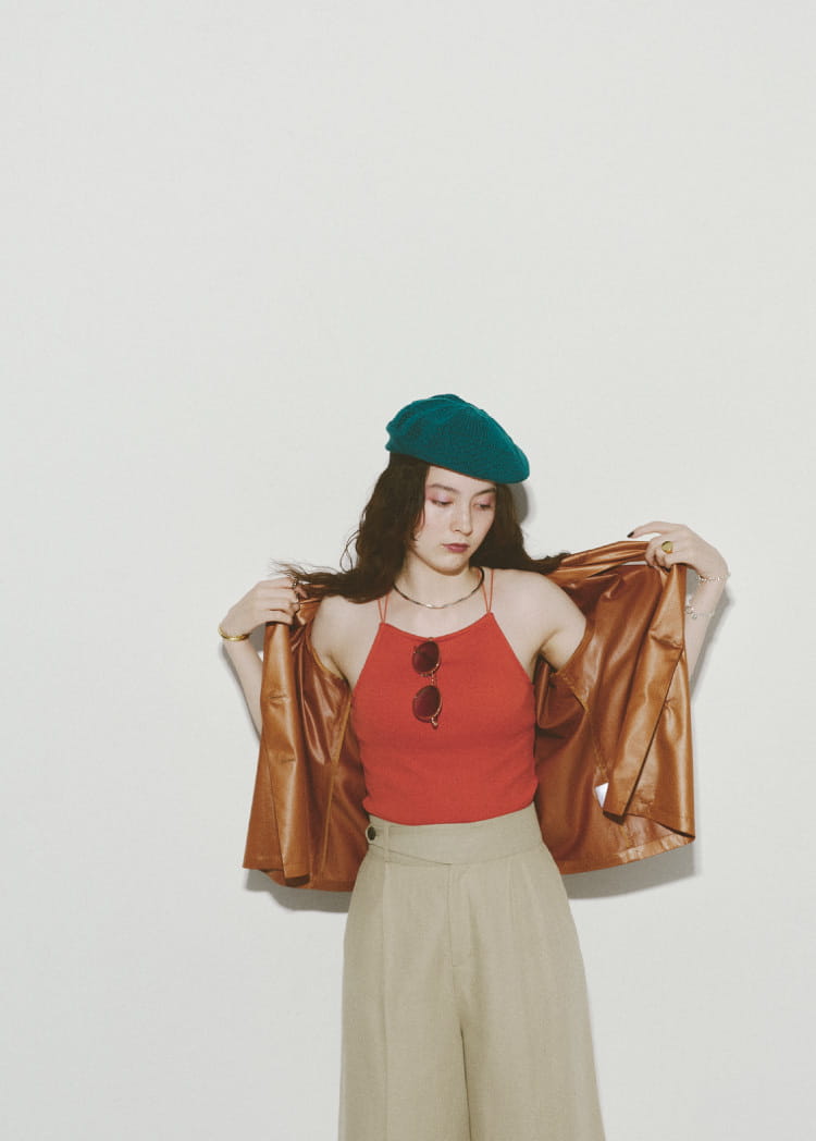 Ray BEAMS Spring & Summer 2021 Season Styling vol.3 Cozy & Chic, Conjunction And The New Age Strollers RB_May_Look No.6 Miiya Kudo
			Model 171(cm)