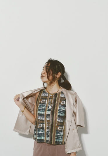 Ray BEAMS Spring & Summer 2021 Season Styling vol.3 Cozy & Chic, Conjunction And The New Age Strollers RB_May_Look No.7 Aguri Kawashima
Editor, Director 162(cm)