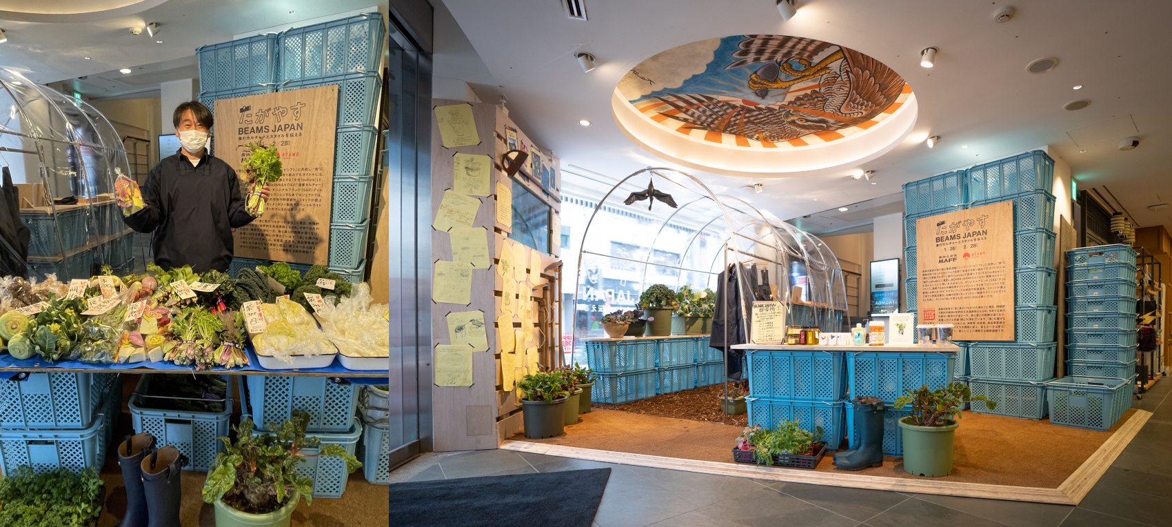 農林水産省 たがやすBEAMS JAPAN