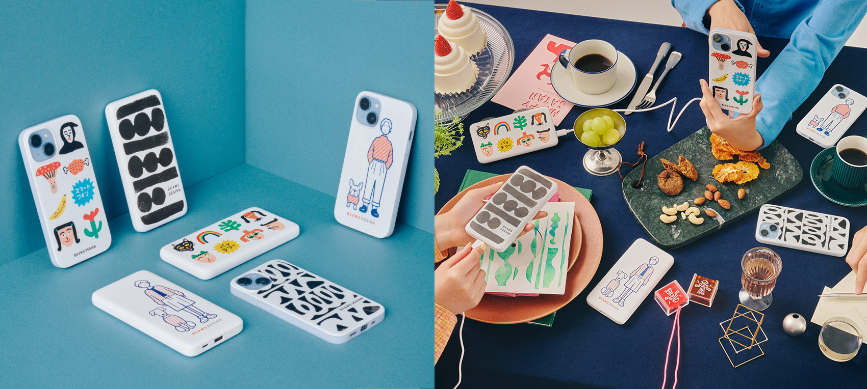 docomo select produced by BEAMS DESIGN