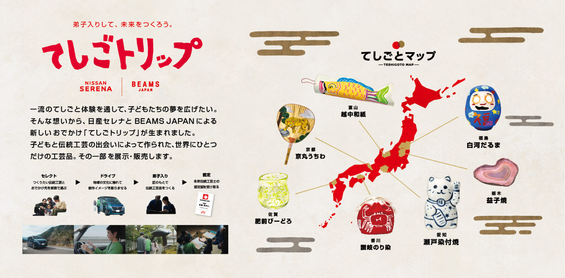 てしごトリップ | BEAMS BUSINESS PRODUCE