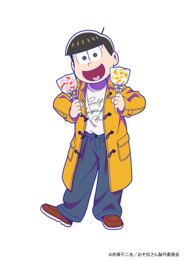 おそ松さん_(対象機種/iPhone X/XS)_トド松 Botania 角丸強化