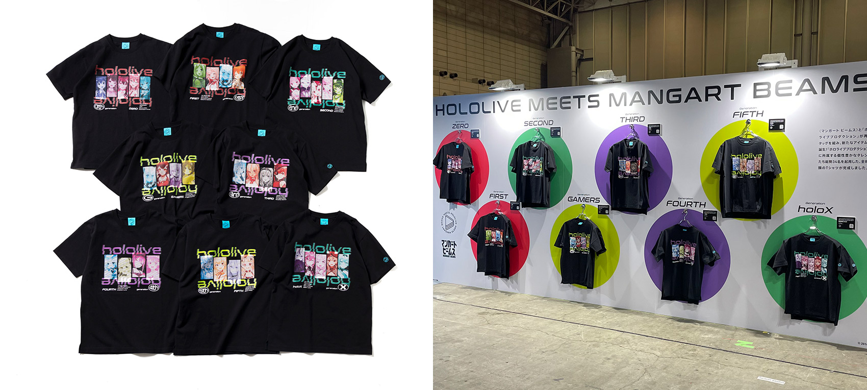 HOLOLIVE MEETS MANGART BEAMS