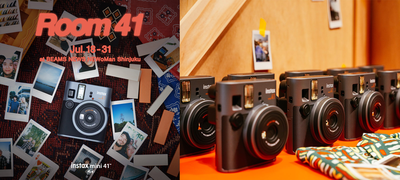 instax mini 41™ POP UP STORE -ROOM 41-