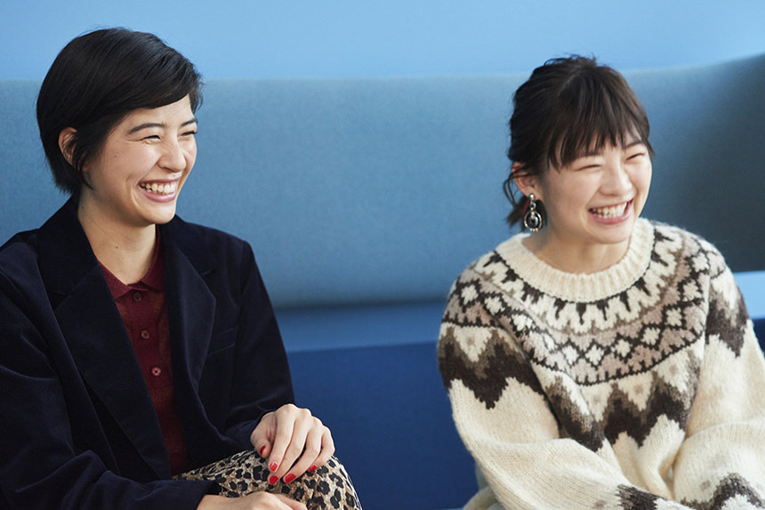 LOVE LOVE MOVIE & DRAMA SAIRI ITO & YUI SAKUMA | BEAMS