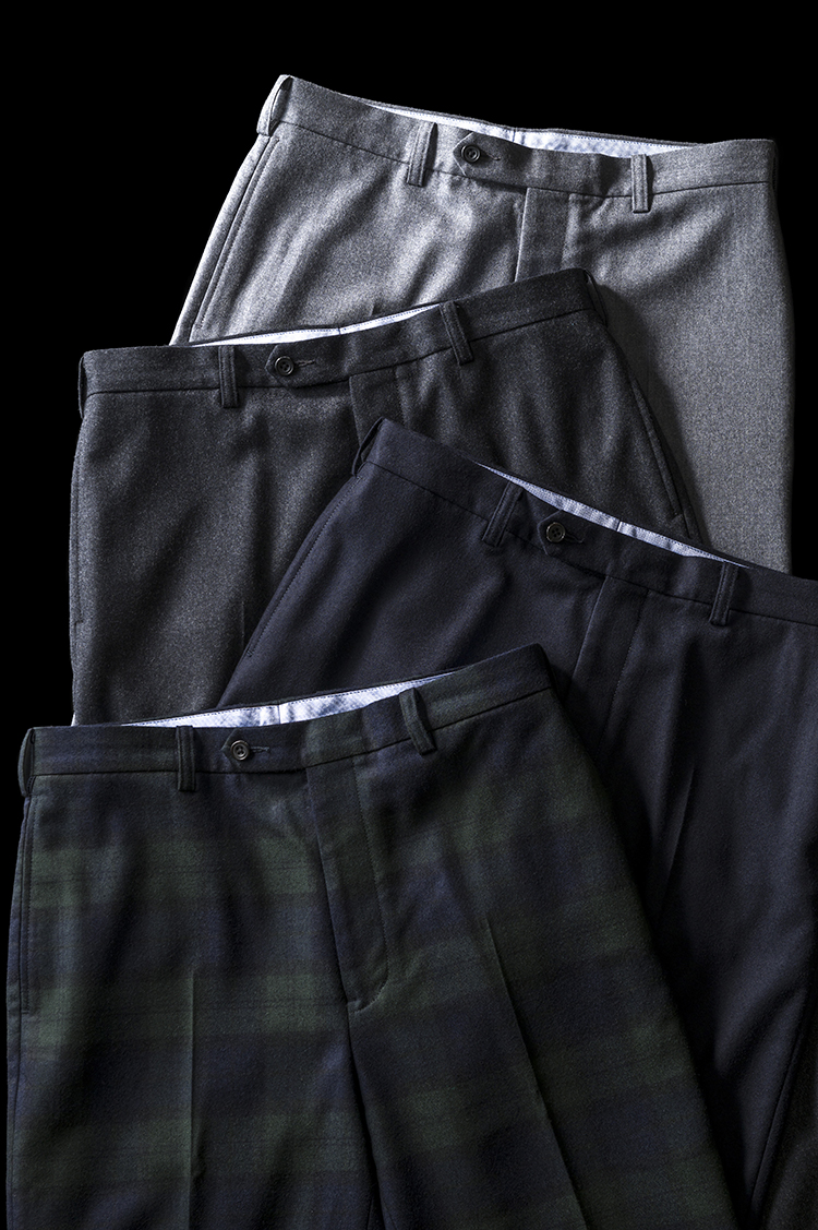 ストレッチフラノのトラウザーズ | BEAMSの百名品 | BEAMS BEST 100