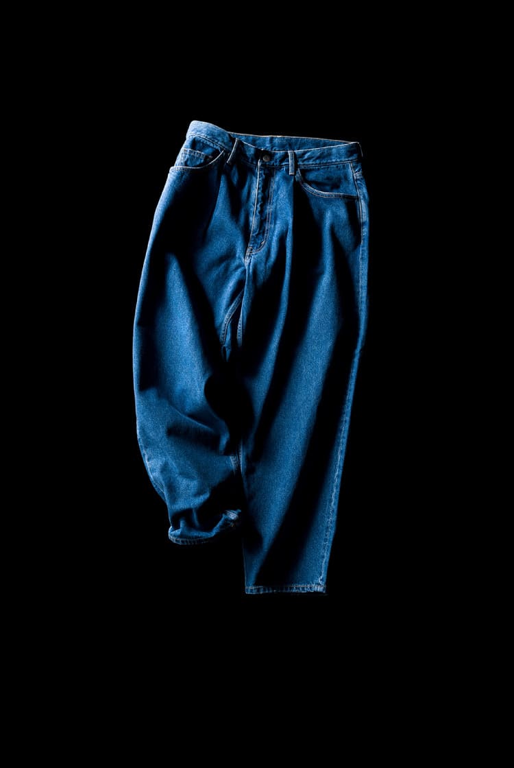 【BEAMS】ワイドテーパードデニム ワイドテーパードのデニムパンツ | BEAMSの百名品 | BEAMS BEST 100