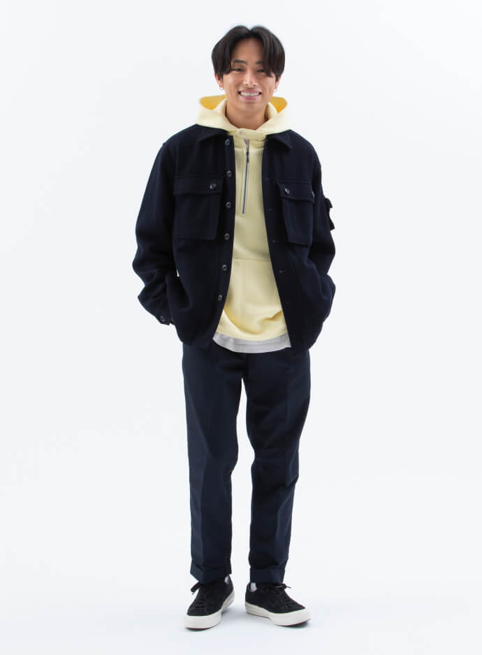 メンズ ワイド 1プリーツ トラウザー 1プリーツのツイルトラウザーズ | BEAMSの百名品 | BEAMS BEST 100