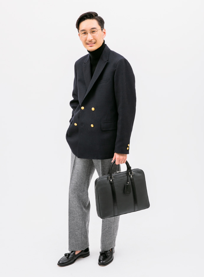 【BEAMSの百名品】SEEKER Briefcase 楽天市場】【ビームスの百名品】SEEKER / レザー ブリーフケース B