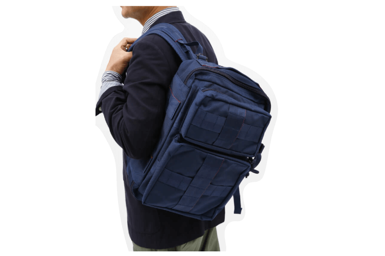 BEAMS（ビームス）の「PORTER×BEAMS /40th別注 インディゴ 3WAY