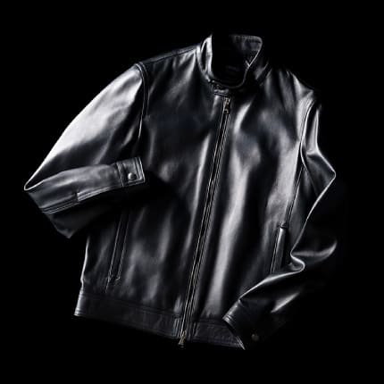 ✨極美品✨エンメティ BEAMS 別注 クリント ライダースジャケット 立襟 Brilla per il gusto（ブリッラ ペル イル グスト）【別注