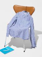 〈ビームス ボーイ〉のストライプシャツ