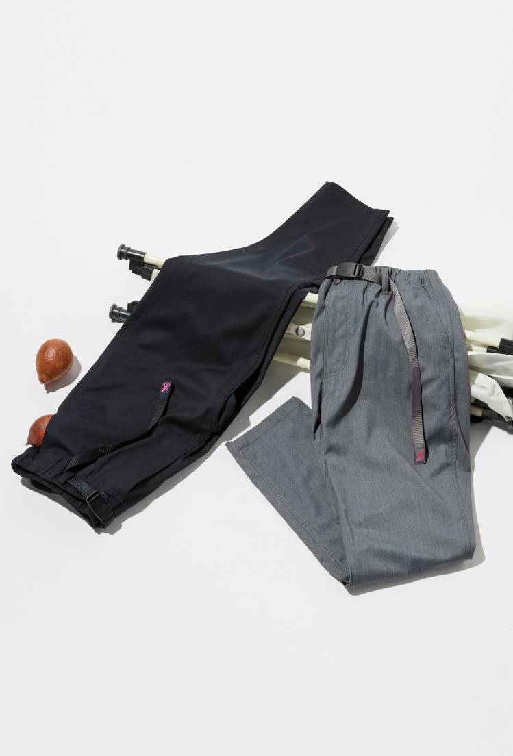 〈Gramicci × BEAMS BOY〉のギャバ テーパードパンツ