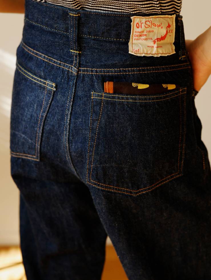 〈orSlow × BEAMS BOY〉のモンローパンツ