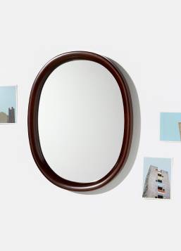 〈柳宗理〉の曲木鏡