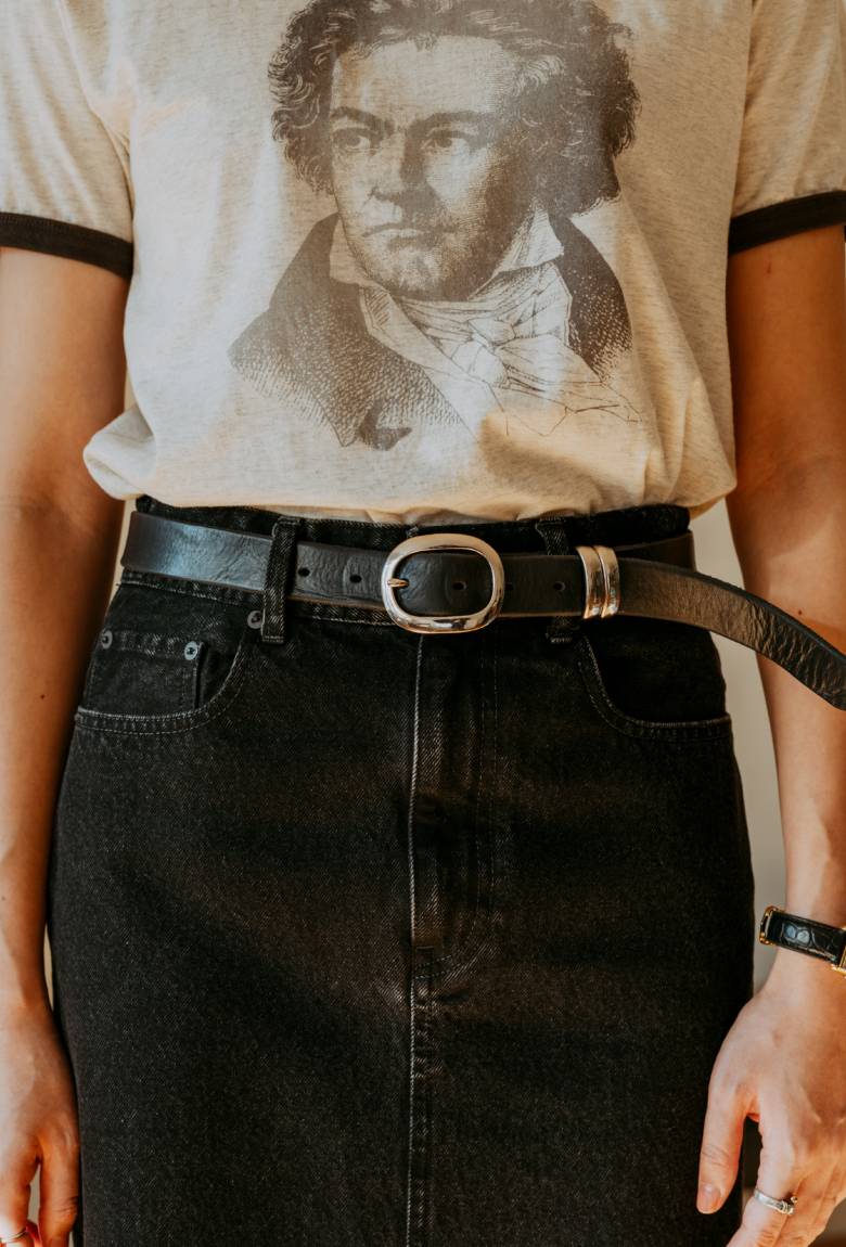 〈インターナショナルギャラリー ビームス〉のレザーベルト