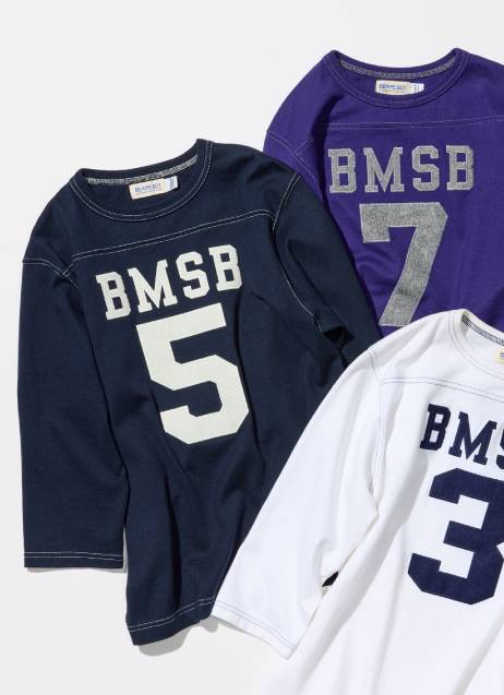 〈ビームス ボーイ〉のフットボールTシャツ