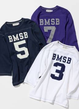 〈ビームス ボーイ〉のフットボールTシャツ