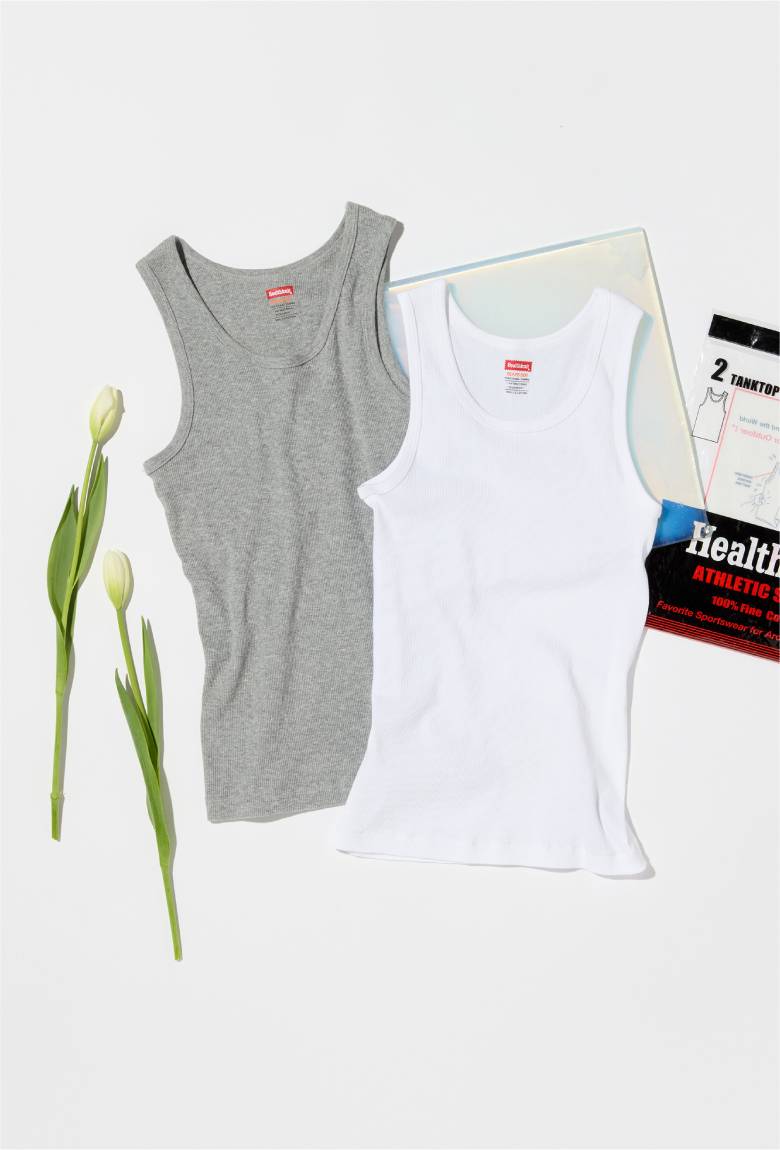 〈Healthknit × BEAMS BOY〉のリブタンクセット