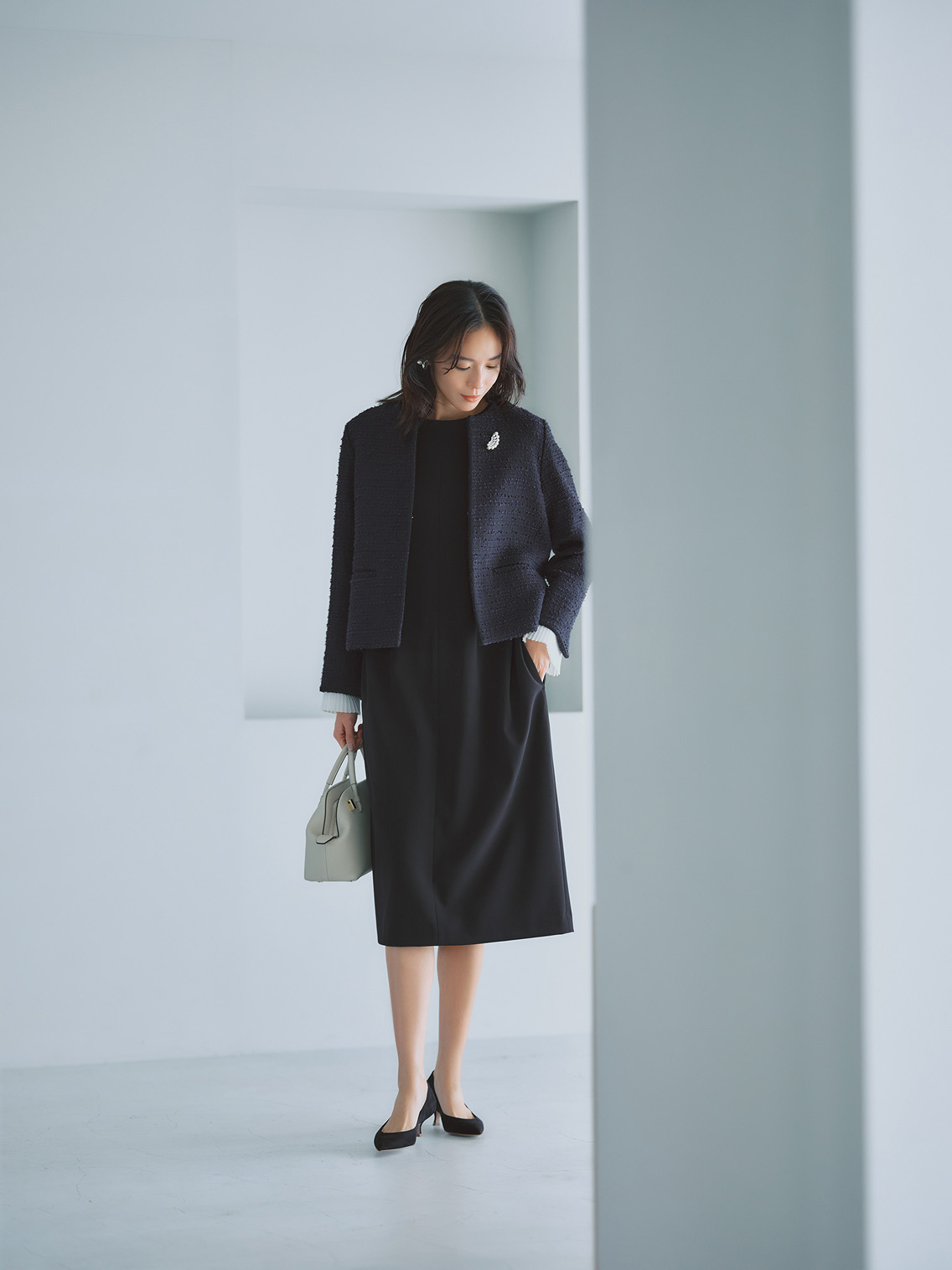 【美品】ビームス　セレモニースカートセットアップ 卒園式・卒業式・入学式】2026年 ママのセレモニーコーデ｜ビームス