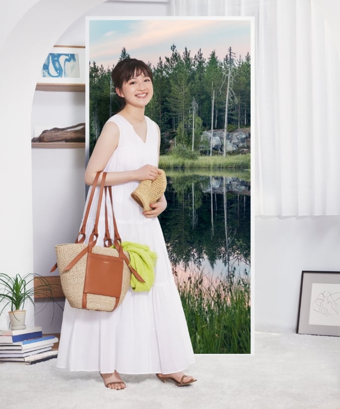 美品☆フォルテフォルテ ／ Demimi-Luxe BEAMS・リゾートパンツ 絶賛  