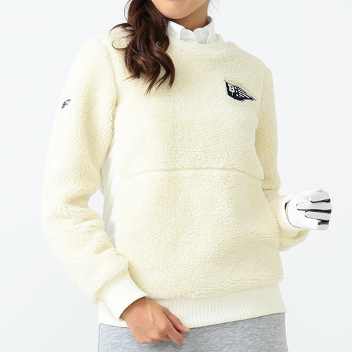 渋野日向子さん着用！！！！Keith Haring×BEAMS GOLFセーター Keith Haring×BEAMS GOLF 〉バック アート ニット 白