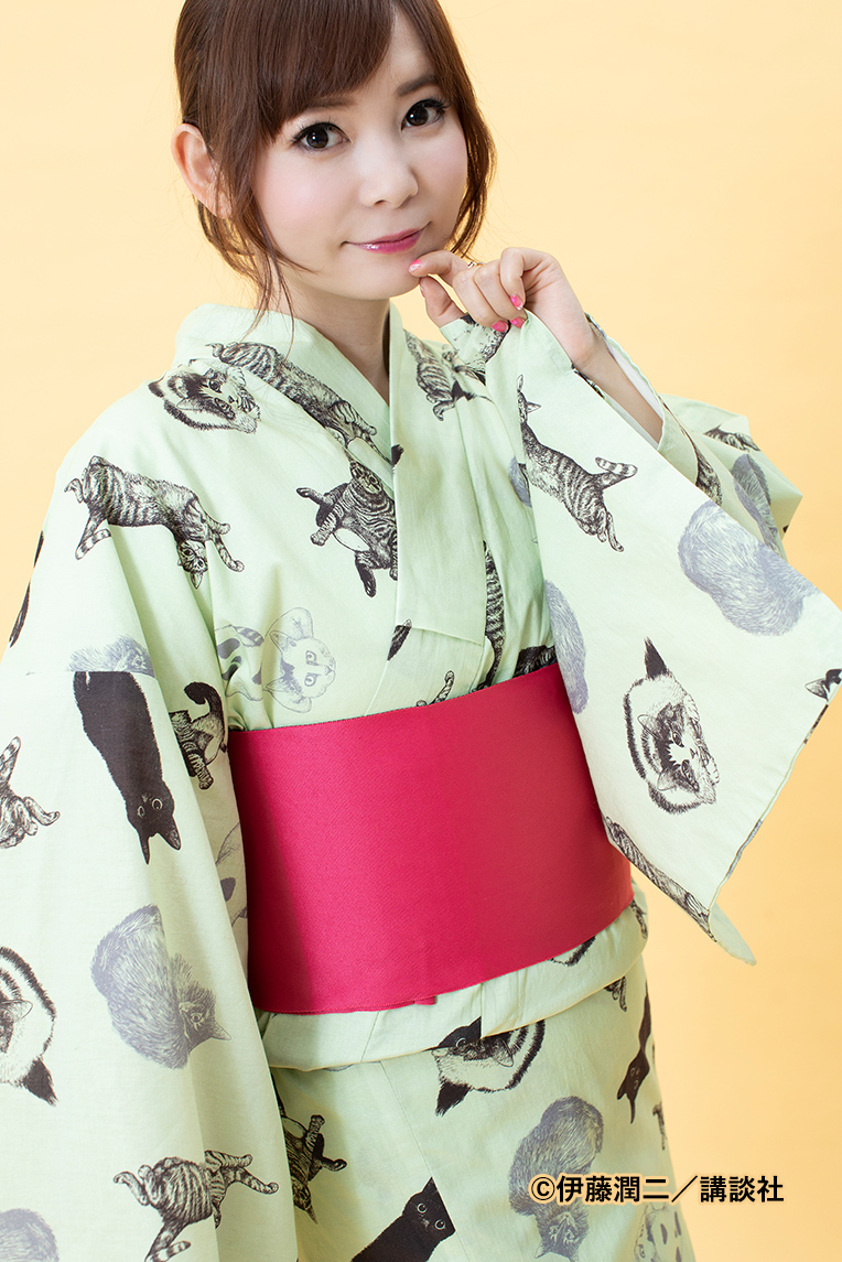 伊藤潤二 × mmts / \"よん & むー\" 浴衣＜UNISEX＞作り帯セット mmts | 2020 SPRING & SUMMER COLLECTION