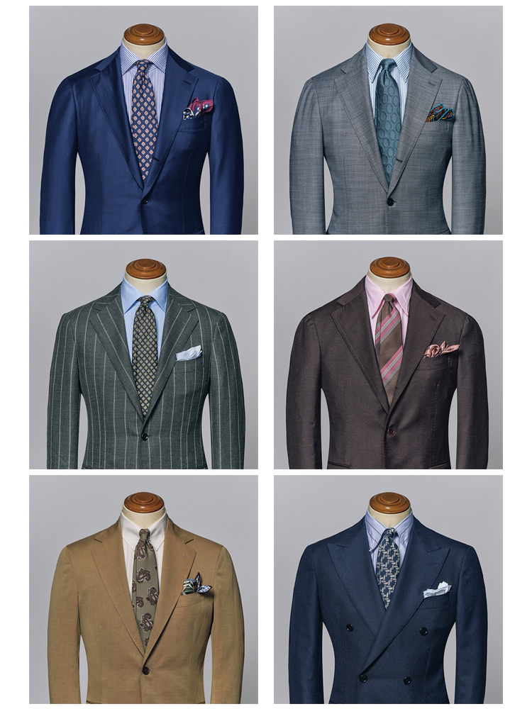 V-Zone for Suit 嗜好性を追及した個性豊かな胸元