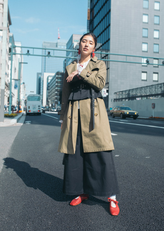 go out ! with spring outer | Ray BEAMS（レイビームス）