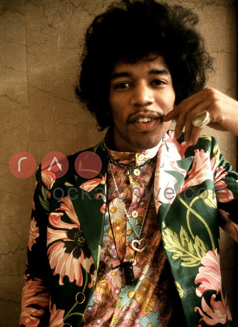 Jimi Hendrix | rockarchive.com & BEAMS