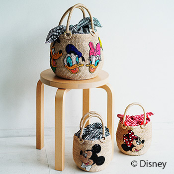 [PUSH ITEMS] BEAMS BOY “Disney”Basket Bag