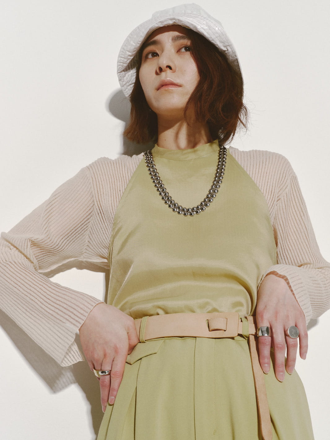 Ray BEAMS Spring & Summer 2021 Season Styling vol.2 Cozy & Chic, Conjunction And The New Age Strollers RB_March_Look No.2 Aki Furuie
			VillD Director&Designer 163(cm)