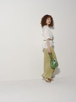 Ray BEAMS Spring & Summer 2021 Season Styling vol.2 Cozy & Chic, Conjunction And The New Age Strollers RB_March_Look No.5 Chieri Takachi
			BEAMS Machida Shop Staff 162(cm)