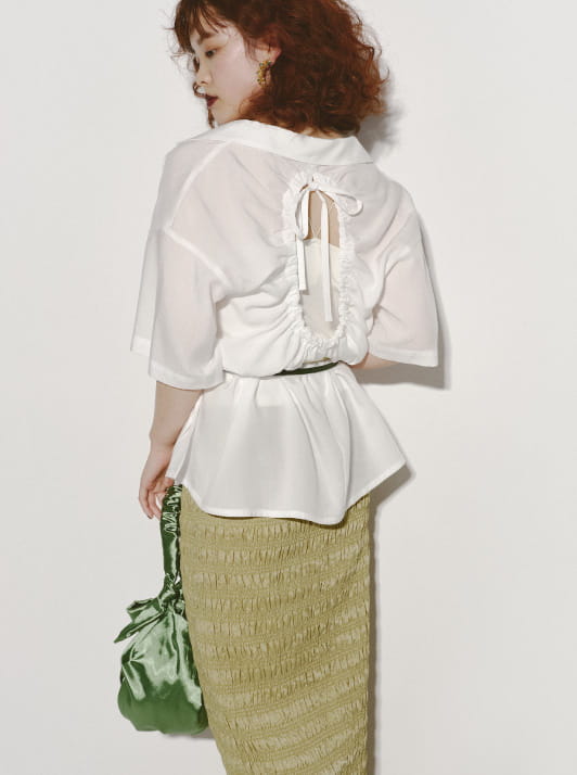 Ray BEAMS Spring & Summer 2021 Season Styling vol.2 Cozy & Chic, Conjunction And The New Age Strollers RB_March_Look No.5 Chieri Takachi
			BEAMS Machida Shop Staff 162(cm)